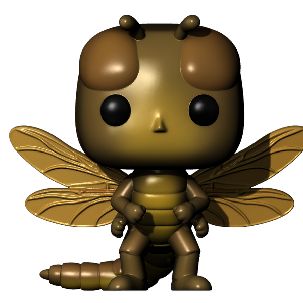 Cute Chibi Style Bug: "Sydney"