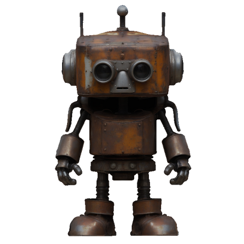 Cute Robot Tabletop Figure