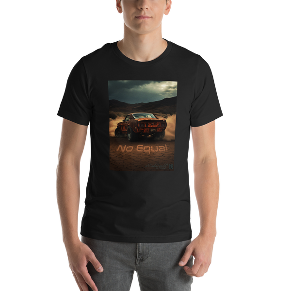 "No Equal" Vintage Car T-Shirt Boys/Men's: Color: Vintage Black