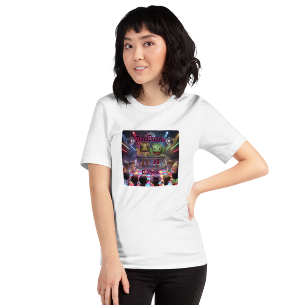 1970s Disco-themed T-Shirt: White