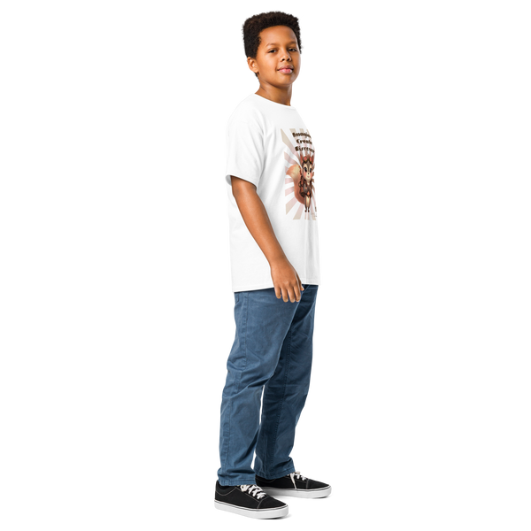 Imagine-Create-Discover Graphic T-Shirt: View: Side: Color: Ivory White