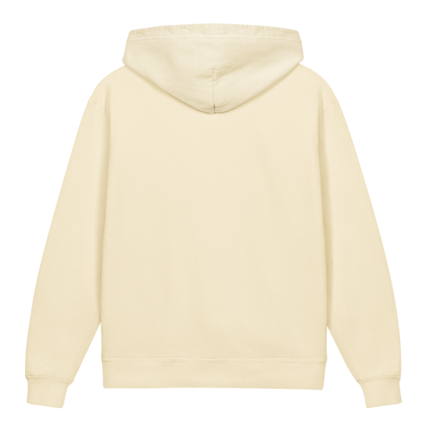 Imagine-Create-Discover Graphic Hoodie: View: Plain Back: Color: Cream