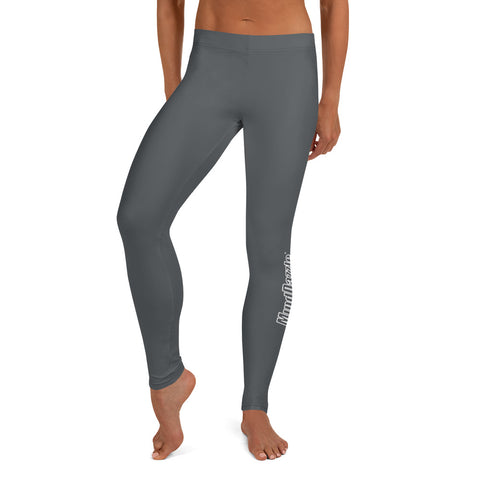 Solid Color Leggings - Graphite