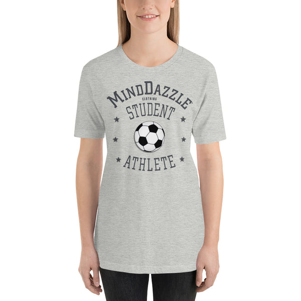 T-Shirt: Soccer, Color: Athletic Heather