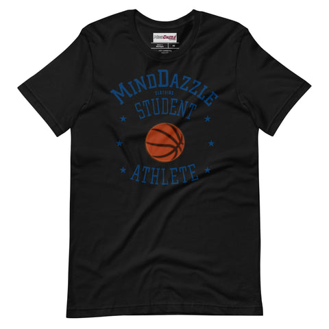 Student Athlete: Basketball: Navy Blue Text