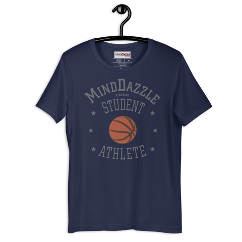 Student Athlete: Basketball: Graphite Gray Text