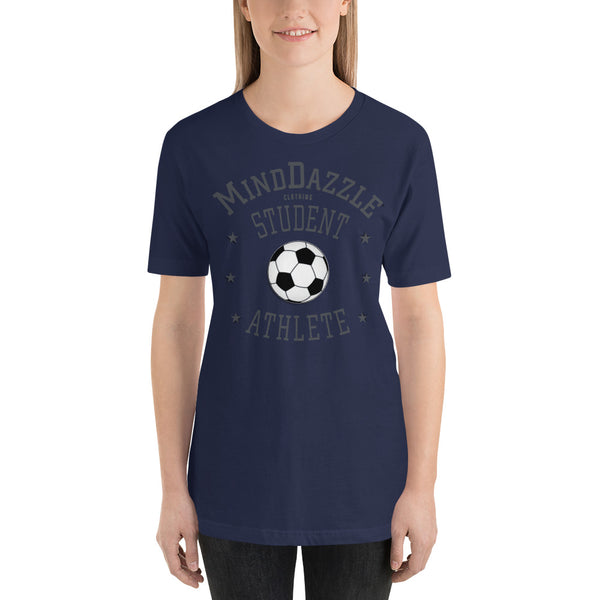 T-Shirt: Soccer, Color: Navy Blue