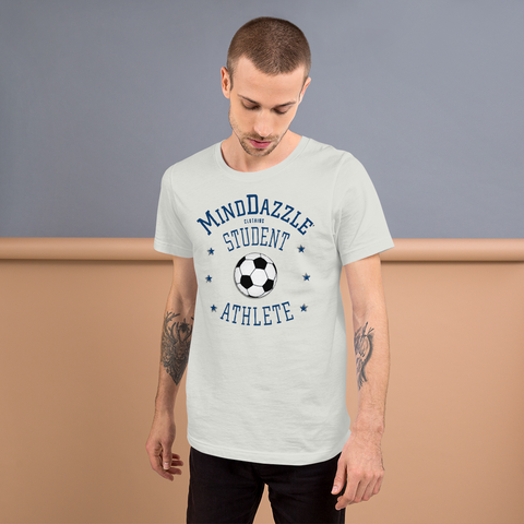 Student Athlete: Soccer: Navy Blue Text