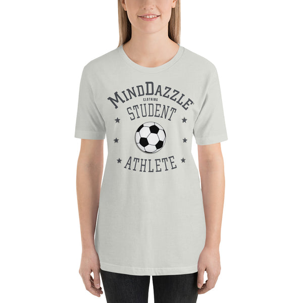 T-Shirt: Soccer, Color: Silver